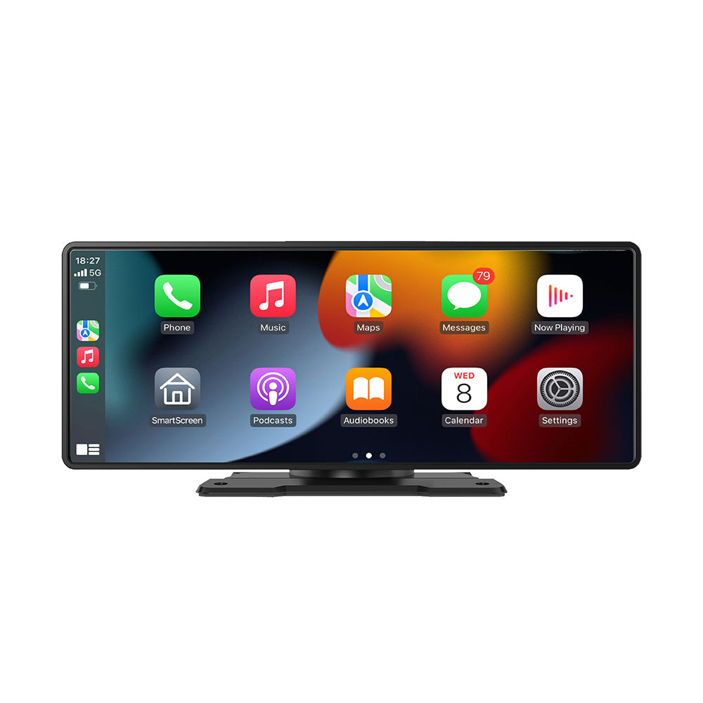 RX10 Portable CarPlay - 10-inch Smart Screen of wireless CarPlay Android Auto Navigation Infotainment