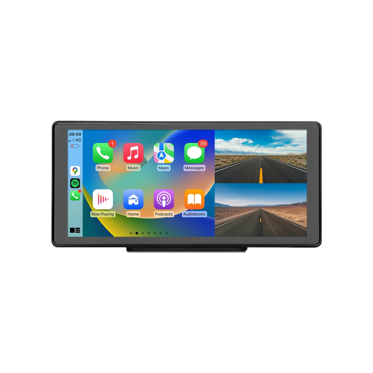 R10 Dashcam CarPlay - 10.36inch 2/4 Lens Dashcam with wireless CarPlay Android Auto