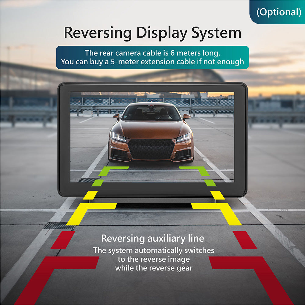 RX7 Portable CarPlay - 7-inch Smart Screen of wireless CarPlay Android Auto Navigation Infotainment