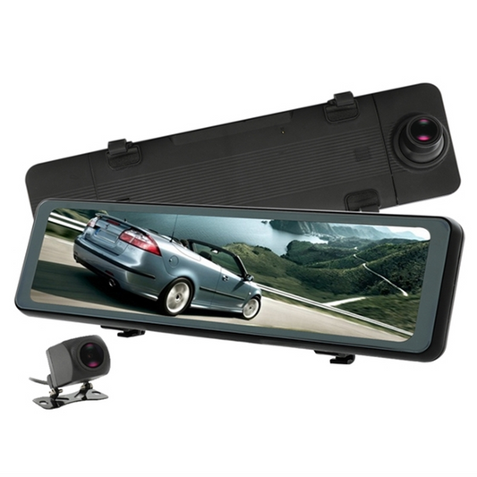 AE3 - 11 inch Dual 1080P Lens Dash Cam with AI Voice Control