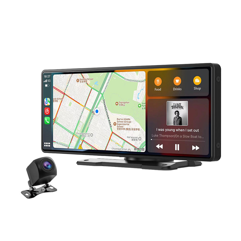RX10 Portable CarPlay - 10-inch Smart Screen of wireless CarPlay Android Auto Navigation Infotainment